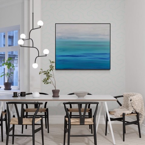 kortárs festmények, modern festmény, minimalista festmény, eladó festmények, online vásárlás, tenger festmény, tenger festmények, kék festmény, türkiz festmény