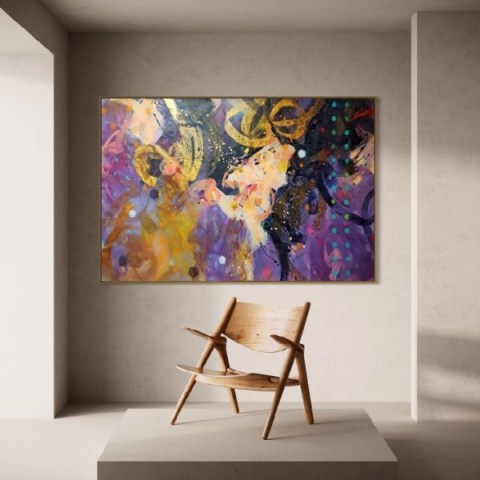 nagy méretű festmény, akril festmény, design festmény, kortárs festmény, Megyeri Krisztina festményei, festmények online, festmény ajándékba