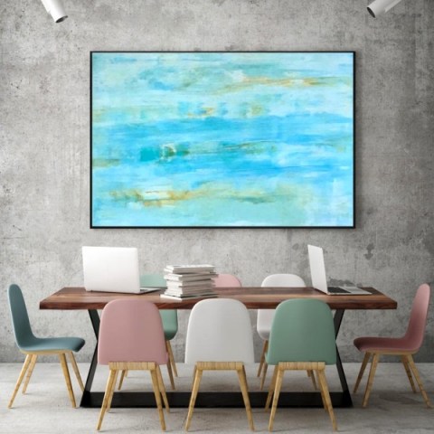 festmények, kék festmény, modern festmény, online festmények, nagy festény, nagyméretű festmény, festmény nappaliba